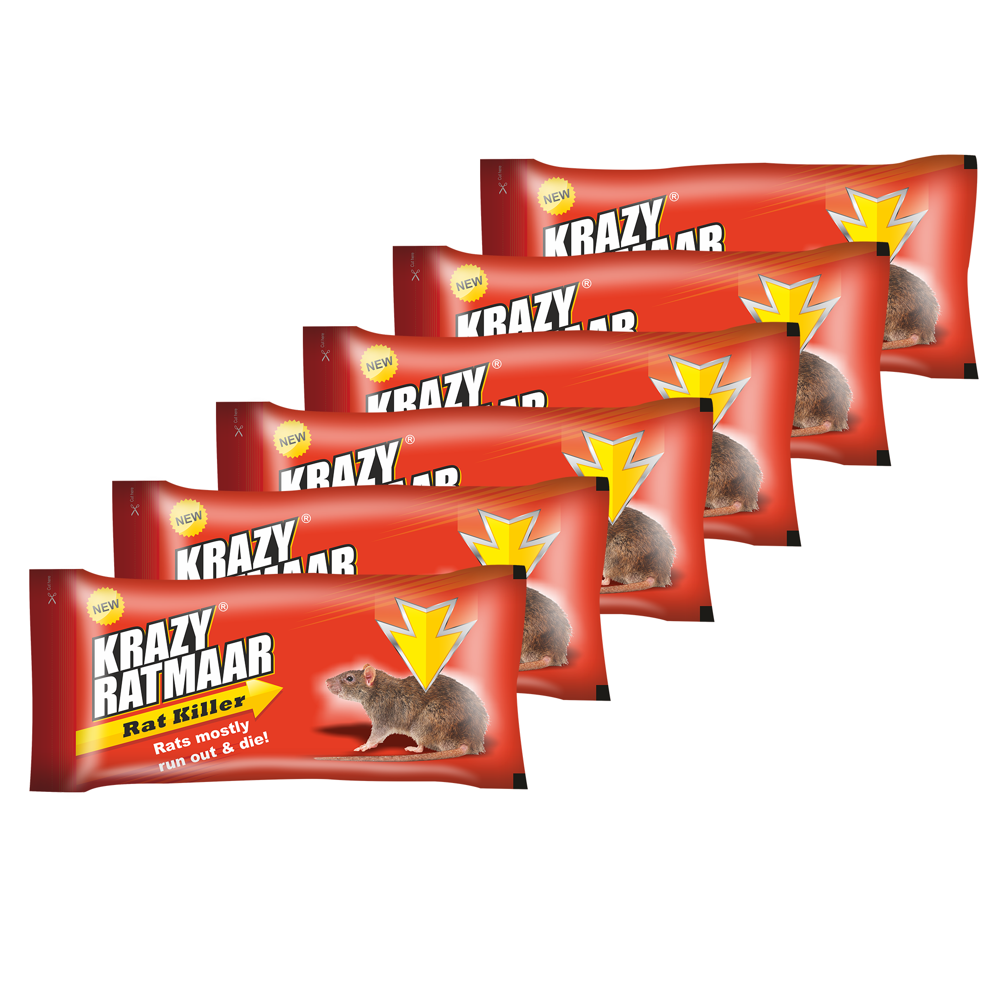 Ratmaar 25g Pack of 6 Krazy Ratmaar Pack of 6