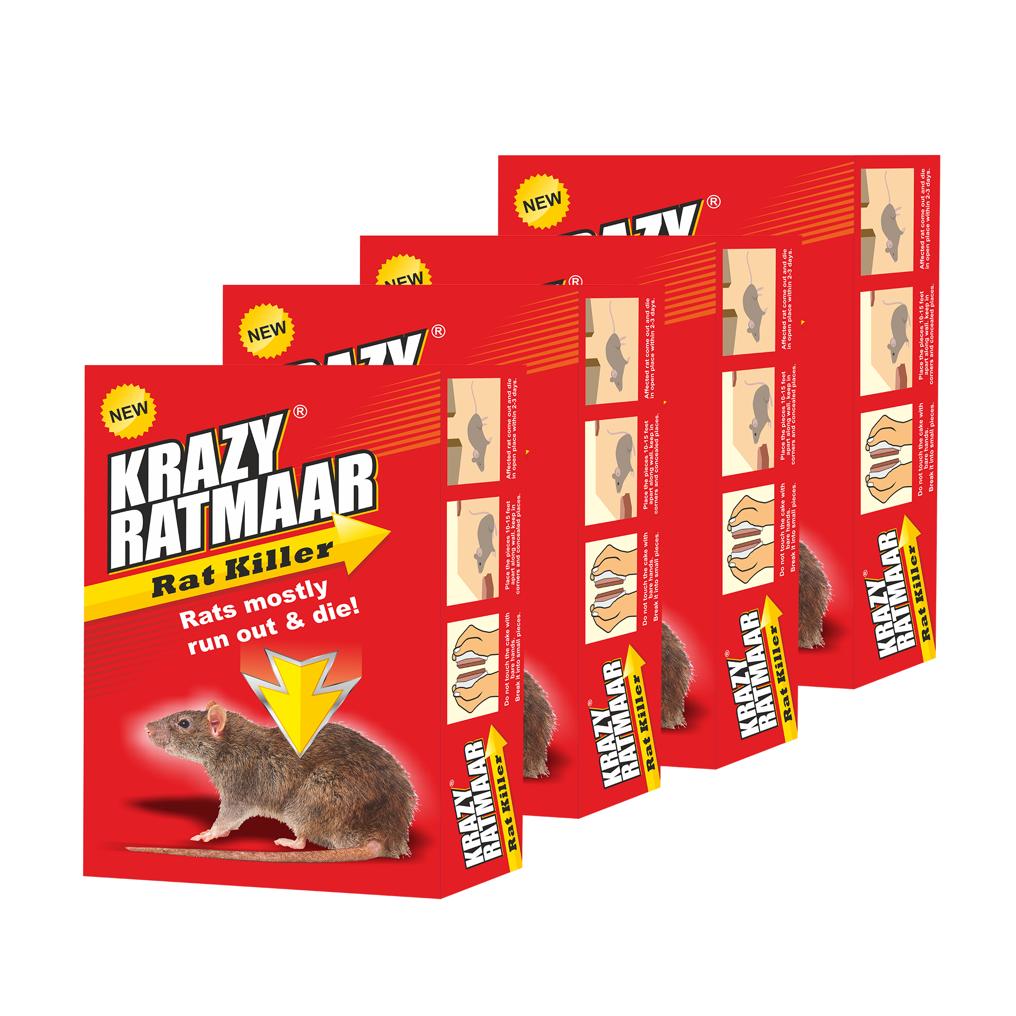 Ratmaar 50g Pack of 4 New Ratmaar 50g Pack of 4