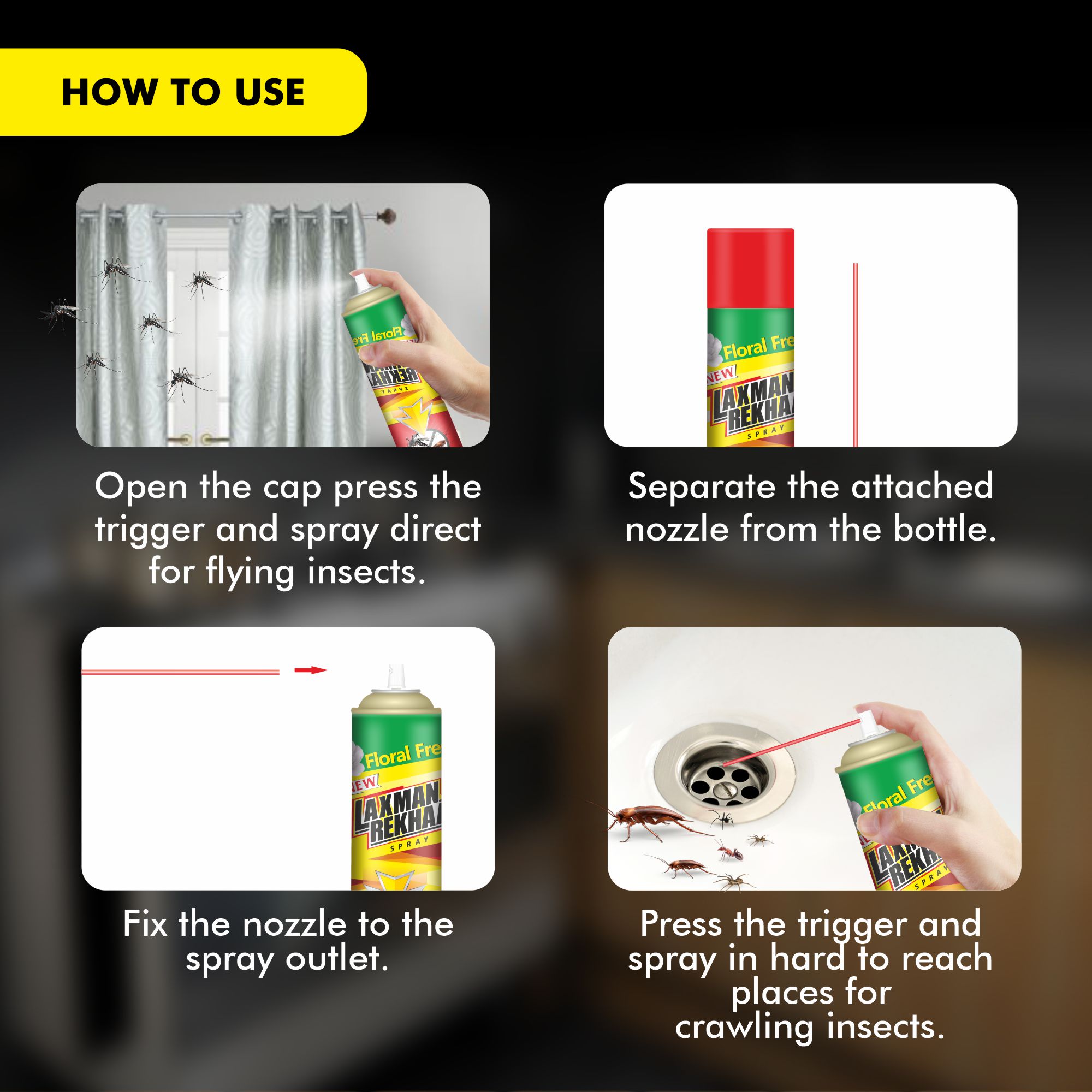 Laxmanrekha spray 200ml 300 ML