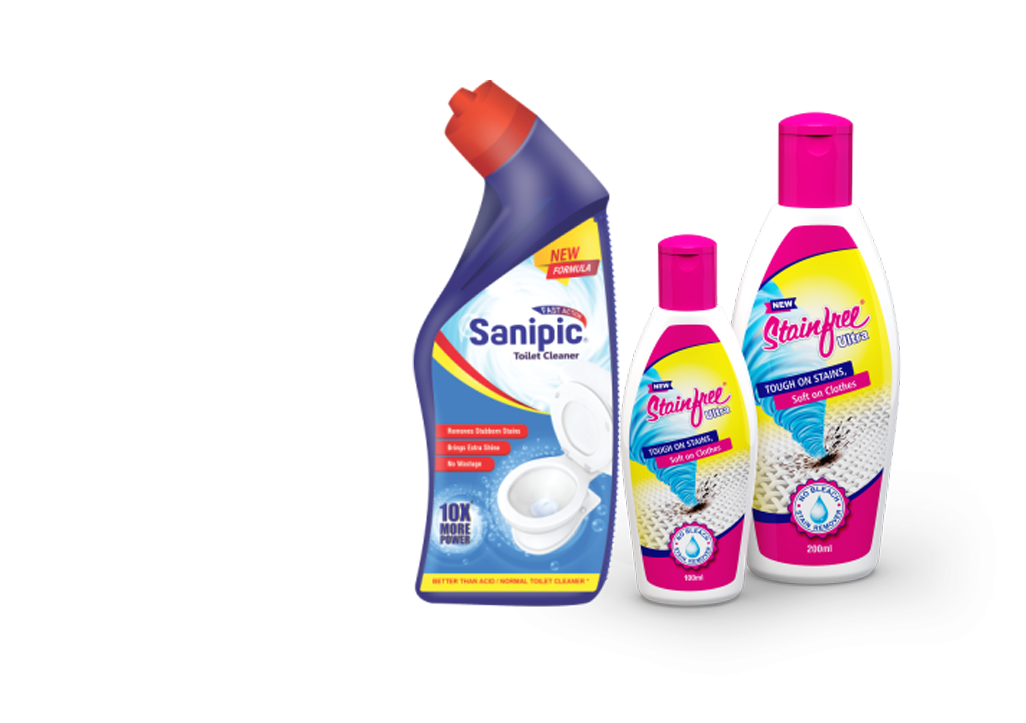 Cleaning products from Midas Hygiene 